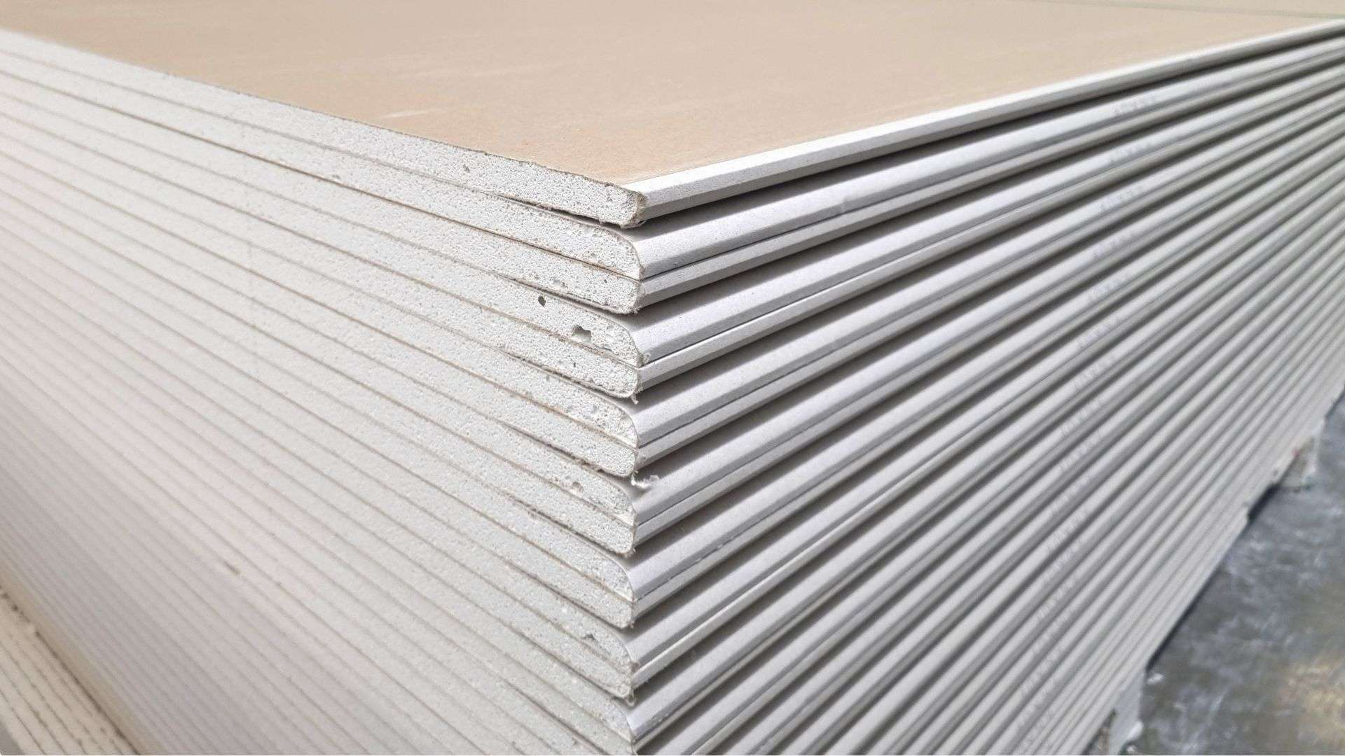 Aquaboard or plasterboard