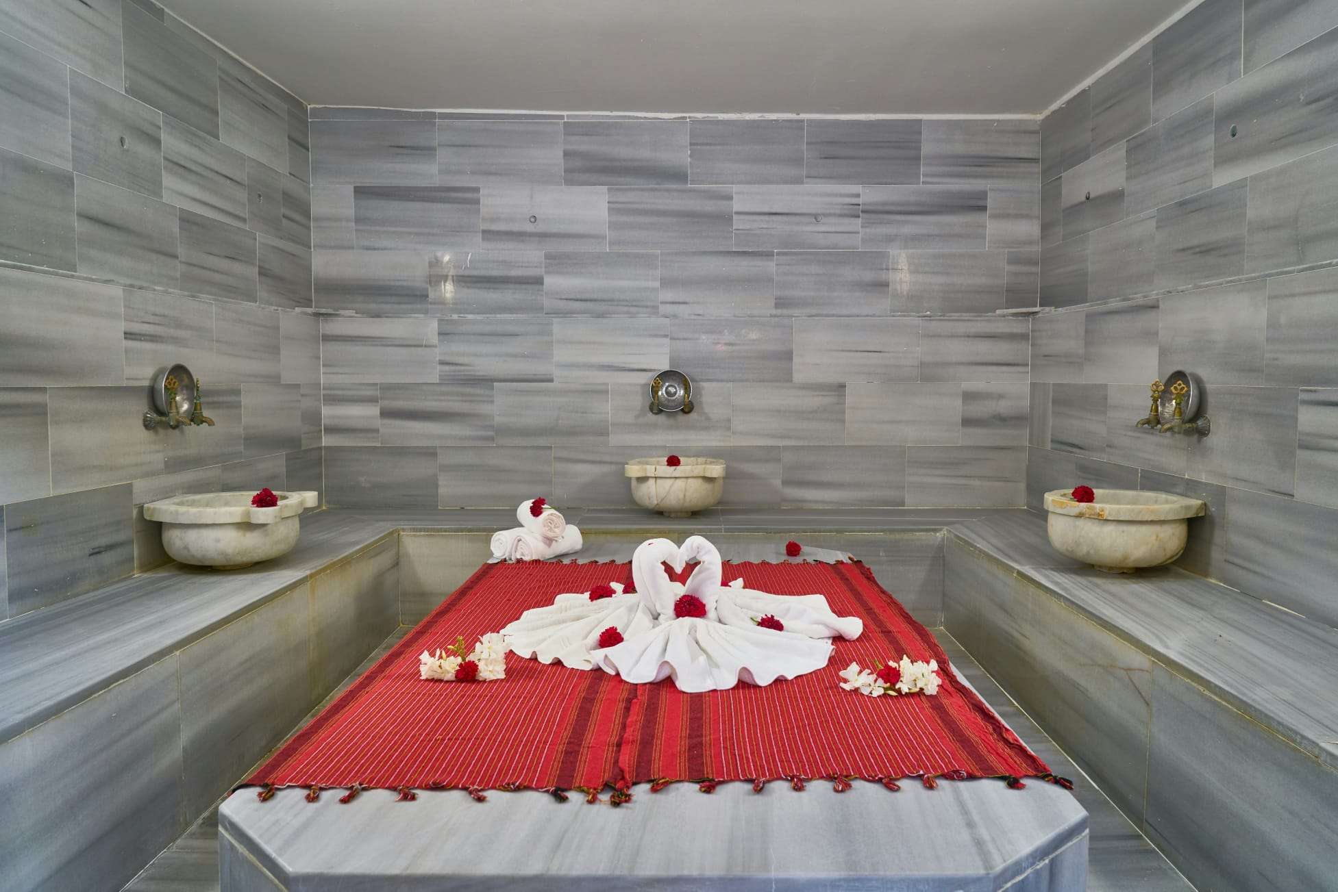 Tiling a Steam Room