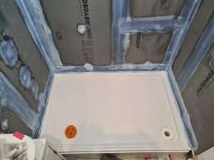 shower area