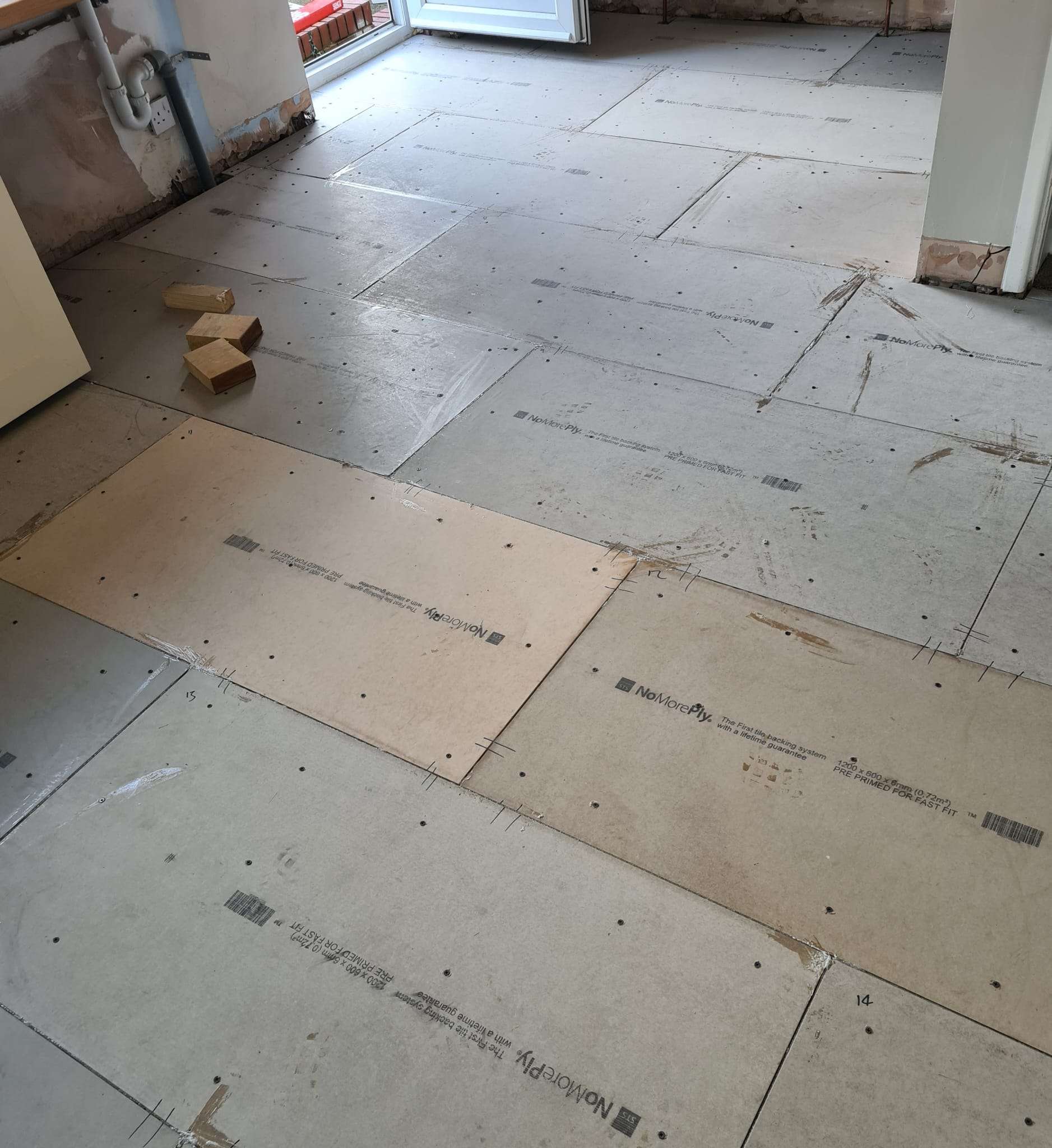No More Ply Backer Board